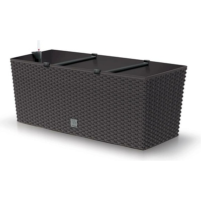 Prosperplast Samozavlažovací truhlík Rato case 80 x 33 x 32 cm tm.hnědý