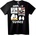 NOONEBRAND Тениска с анимация Looney Tunes - 3XL, Black