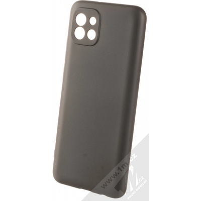 1Mcz Matt Skinny TPU ochranné silikonové Samsung Galaxy A03 černé