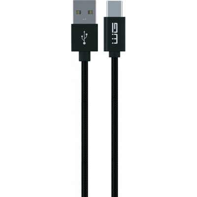 Winner WINKABPR1M3A 3A datový USB-C, 1m, černý