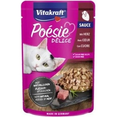 Vitakraft Cat Poesia DéliSauce srdce 85 g