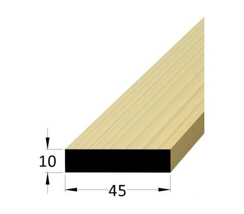 Hranolek 45x10mm, délka 200cm