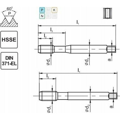 Fanar THREAD M 3 DIN-371B EL (6H) HSSE 800