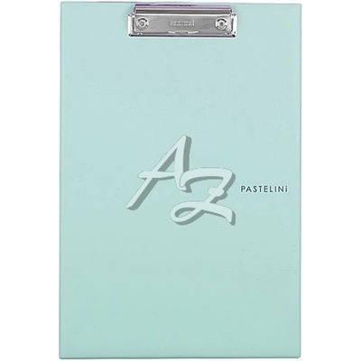 Pastelini A4 podložka s klipem PVC zelená
