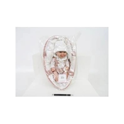 Arias *Spanish baby doll ARIAS 33 cm, carrier