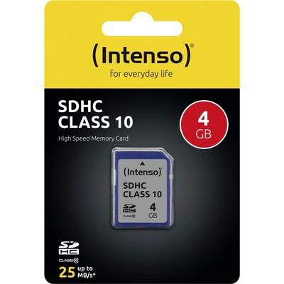 Intenso SDHC Class 10 4 GB 3411450