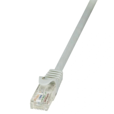 LogiLink Кабел UTP LOGILINK Cat6, Мед-алуминий, 0.25 м, Сив, AWG24, CP2012U (CP2012U)