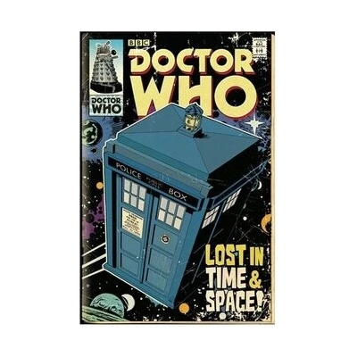 GB eye Plagát Doctor Who - TARDIS Comic