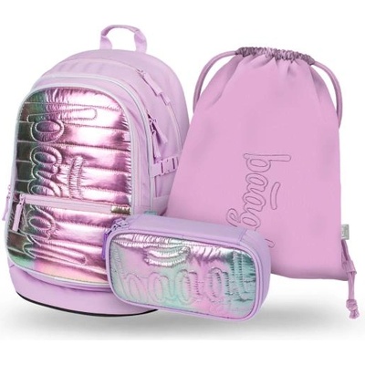 Baagl СЕТ 3 Core Lavender: раница, несесер, торбичка