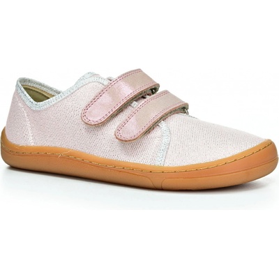 Froddo detské barefoot plátenky G1700379 pink shine