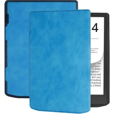 Vsetkonamobil 75339 SOFT Zaklápacie puzdro Pocketbook InkPad 4 743G / InkPad Color 3 743K3 / InkPad Color 2 743 svetlomodré