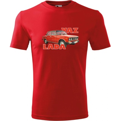 Tričko Lada 2101 červená červená