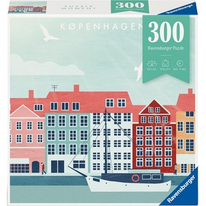 Ravensburger Пъзел Ravensburger от 300 части - Копенхаген (12000769)