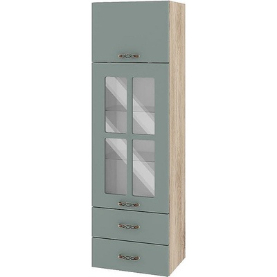 ИРИМ Горен кухненски шкаф Сити АРФ-Олив мат-11-101 40 см