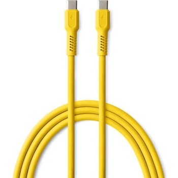 Colorum Кабел Colorum -14986, USB-C/USB-C, 1.8 m, жълт (14986)