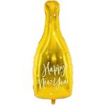 Party Deco Фолиев Балон "Бутилка - Happy New Year", в Златно (FB54M-019)