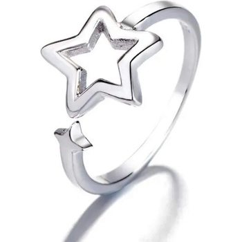 Silenti Jewelry Сребърен пръстен "Зорница" - 10 - 62 мм (19.7мм диам. )