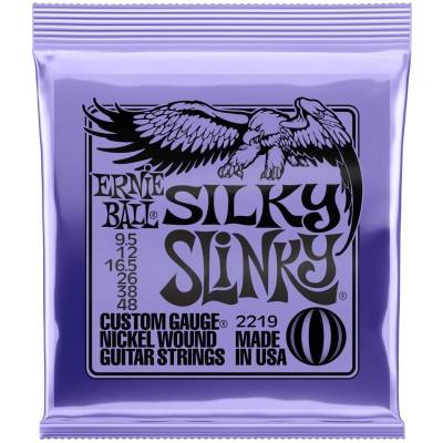 Ernie Ball 2219 Silky Slinky Nickel Wound
