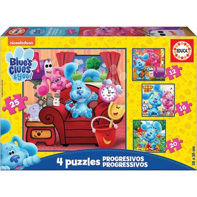 Educa Baby s Blue´s Clues 12-16-20-25 dílků
