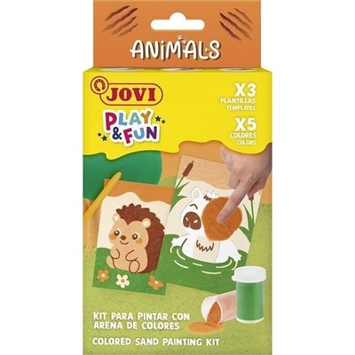 Jovi 2101S01 PLAY & FUN Пясъкоструйни изображения Животни (2101S01)