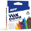 MFP voskovky 12 farieb trojhranné