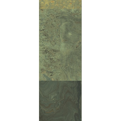Khroma by Masureel DG3ALI1032 Zelená vliesová fototapeta Mramor, Wall Designs III rozměry 1,06 x 3 m