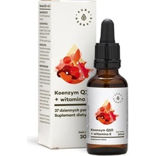 Aura Herbals Koenzým Q10 + Vitamín E kvapky 30 ml