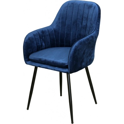 Idea Nábytek Delta modrý samet