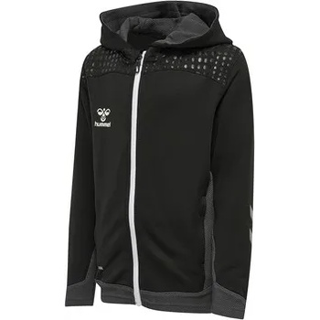 Hummel Суитшърт с качулка Hummel LEAD ZIP POLY HOODIE KIDS 207412-2001 Размер S (135-140 cm)