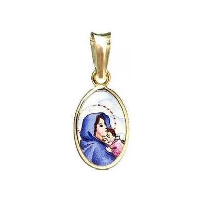 Aljančič Panna Maria s Ježíškem madonka miniatura 021H