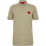 Hugo Блуза с яка Hugo Mens HUGO Deruso Short Sleeve Polo Shirt with Logo Detail and Ribbed Collar - Premium Cotton - Green 337
