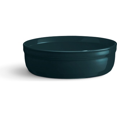 Emile Henry Керамична купичка за крем брюле emile henry crÈme brŰlÉes ramekin - цвят тъмнозелен (eh 1013-73)