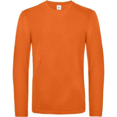B&C E190 LSL s dlouhým rukávem urban oranžová