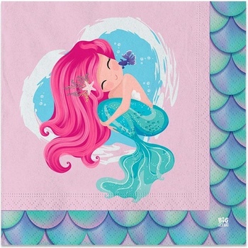 Big Party Парти Салфетки Русалка