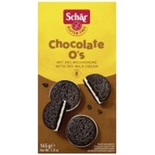 Schär Bezlepkové sušienky Chocolate O's 165 g