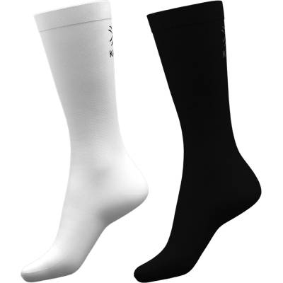 Karrimor Мъжки чорапи Karrimor 2 Pack Marathon Performance Socks Mens - White/Black