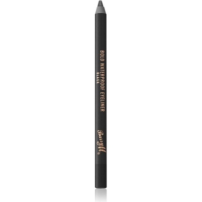 Barry M Bold Waterproof Eyeliner Vodeodolná ceruzka na oči Black 1,2 g