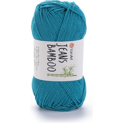 Yarn Art Jeans Bamboo 140 tyrkysová