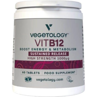 Vegetology Vitamín B12 1000µg 60 tabliet