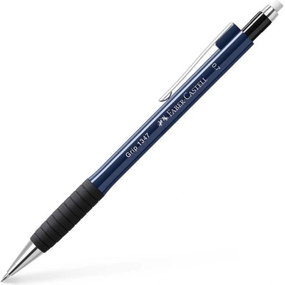 Faber-Castell Автоматичен молив Grip 1347, 0.7 mm, син (1015140172)