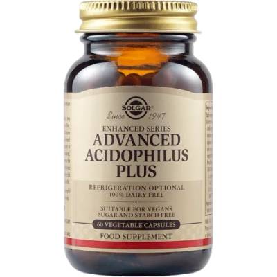 Solgar Advanced Acidophilus Plus, 60 vegetable capsules
