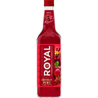 Royal Vinný Punč Červený 20% 0,5 l (holá láhev)