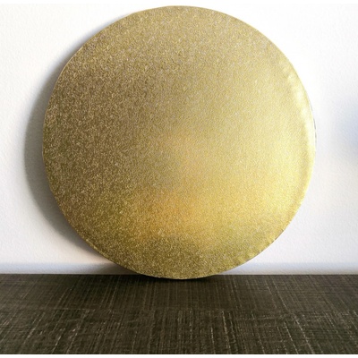AME Podnos pevný kruh 30,8cm Bright Gold svetlozlatý