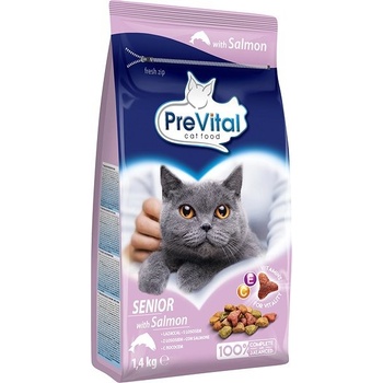 PreVital Cat Senior losos 1,4 kg