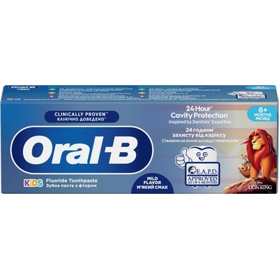 Oral B pre deti Kids Fluoride 60 ml