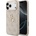 GUESS Гръб Guess PU Leather 4G Metal Logo Gold Frame MagSafe Case за iPhone 17 Pro Max - Розов