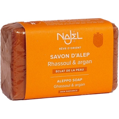 Najel mýdlo Aleppo s rhassoulem a arganovým olejem 100 g