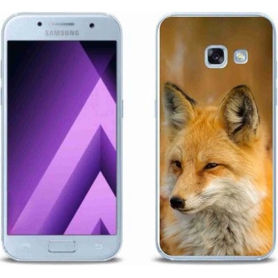 Pouzdro mmCase Gelové Samsung Galaxy A3 (2017) - liška