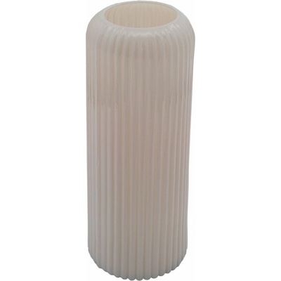 Sandra Rich Sklenená váza Glam krémová, ø 10 × 25,5 cm, 2055-26-43