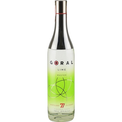 Goral Master Lime 40% 0,7 l (čistá fľaša)